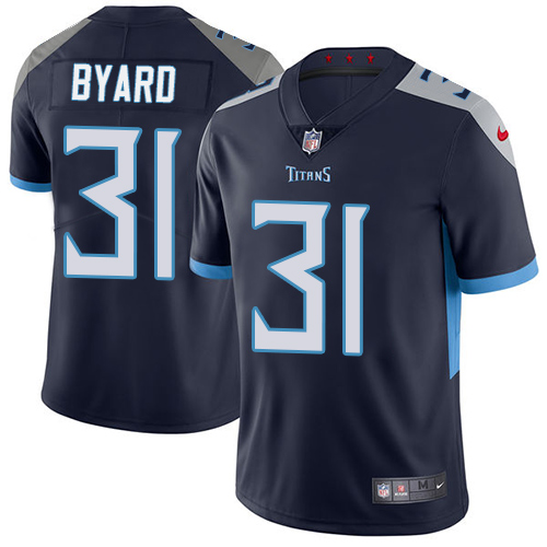 Nike Titans #31 Kevin Byard Navy Blue Alternate Men's Stitched NFL Vapor Untouchable Limited Jersey - Click Image to Close